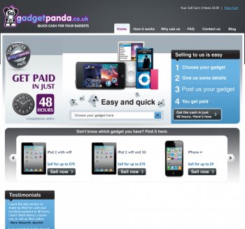 Sell your mobile or gadget to Gadget Panda and compare prices at sellanymobile.co.uk