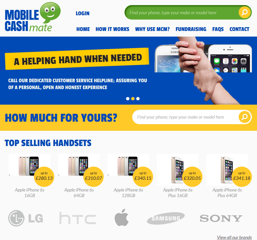 Visit Mobile Cash Mate to recycle your  mobile or tablets for cash with sell any mobile